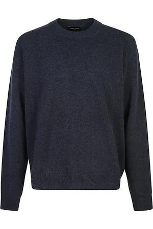 Roberto Collina Hombre, Jerseys, Azul, Talla: M