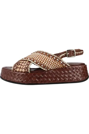 Pon´s quintana Mujer, Zapatos, Marrón, Talla: 40 EU