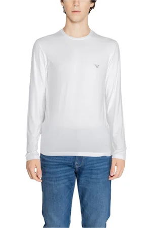 Emporio Armani Hombre, Camisetas, Blanco, Talla: M