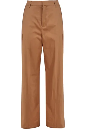 Andamane Mujer, Pantalones, Marrón, Talla: S