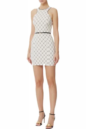 Elisabetta Franchi Mujer, Vestidos, Blanco, Talla: S