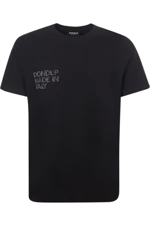 Dondup Hombre, Camisetas, Negro, Talla: L