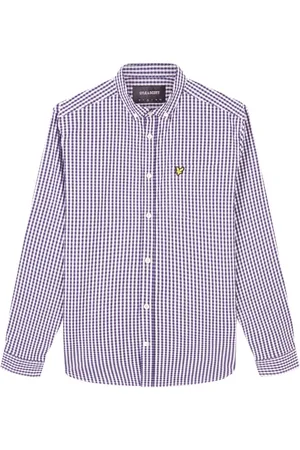 Lyle & Scott Hombre, Camisas, Azul, Talla: S