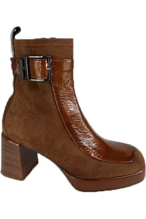 Hispanitas Mujer, Zapatos, Marrón, Talla: 36 EU