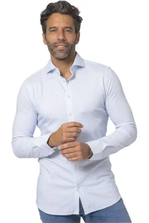 DESOTO Hombre, Camisas, Azul, Talla: L