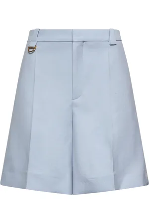 Chloé Mujer, Pantalones cortos, Azul, Talla: S