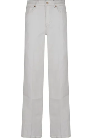 7 for all Mankind Mujer, Vaqueros, Blanco, Talla: W27