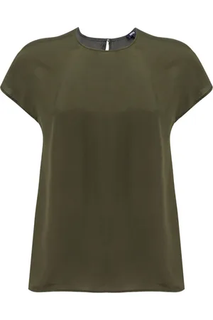 Aspesi Mujer, Camisetas, Verde, Talla: M