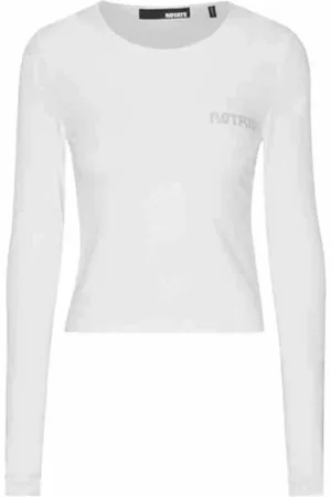 ROTATE Mujer, Camisetas, Blanco, Talla: L