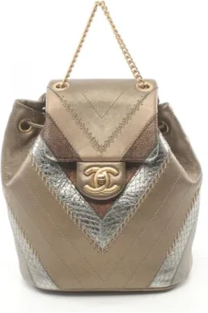 CHANEL Mujer, De segunda mano, Marrón, Talla: ONE Size