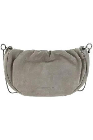 Brunello Cucinelli Mujer, Bolsos, Gris, Talla: ONE Size