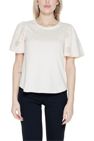JACQUELINE DE YONG Mujer, Blusas y Camisas, Blanco, Talla: S