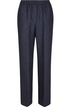 ELEVENTY Mujer, Pantalones, Azul, Talla: XL