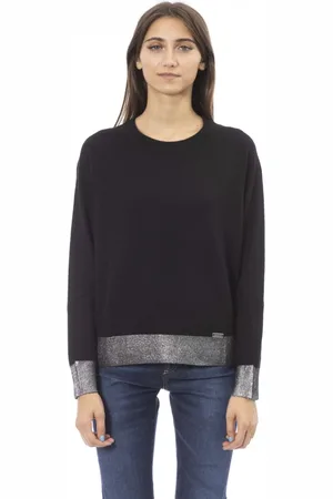 BALDININI Mujer, Jerseys, Negro, Talla: M