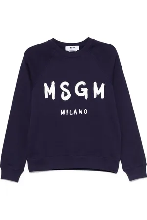 Msgm Mujer, Sudaderas, Azul, Talla: S