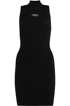 Diesel Mujer, Vestidos, Negro, Talla: S