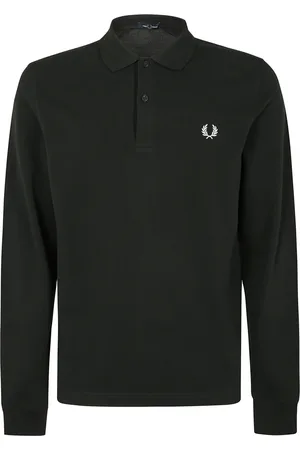 Fred Perry Hombre, Camisetas, Verde, Talla: XL