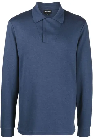 Giorgio Armani Hombre, Camisetas, Azul, Talla: M