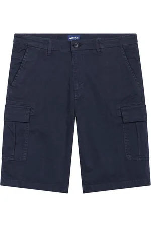 GAS Hombre, Pantalones cortos, Azul, Talla: M