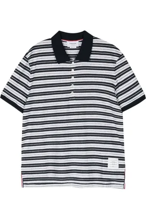 Thom Browne Hombre, Camisetas, Azul, Talla: S
