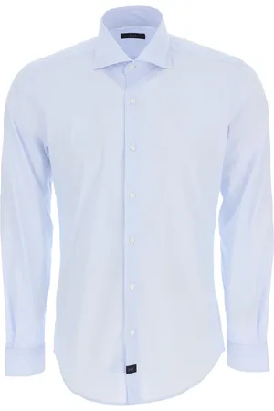 FAY Hombre, Camisas, Azul, Talla: 3XL