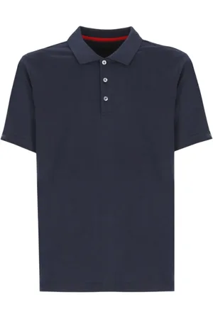 FAY Hombre, Camisetas, Azul, Talla: 2XL