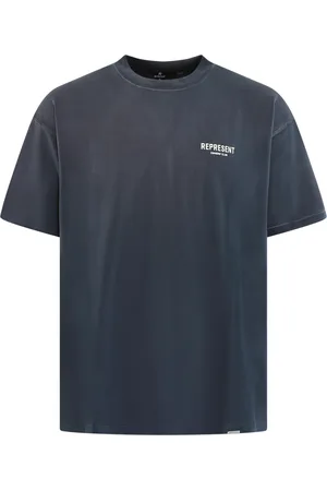 Represent Hombre, Camisetas, Azul, Talla: 2XL