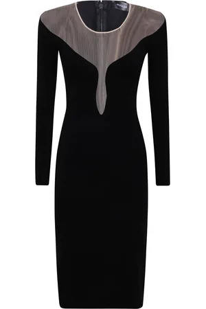 MUGLER Mujer, Vestidos, Negro, Talla: XS