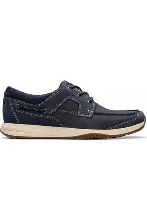 Clarks Hombre, Zapatos, Azul, Talla: 41 EU
