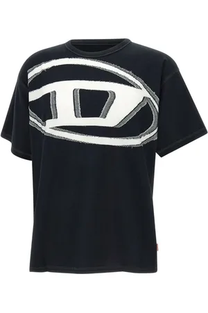 Diesel Hombre, Camisetas, Negro, Talla: 2XL