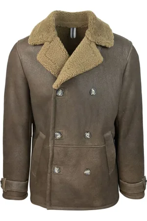DFOUR Hombre, Chaquetas, Marrón, Talla: M