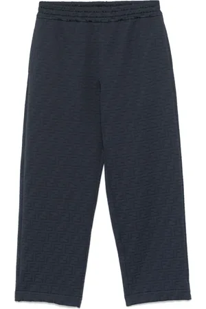 Fendi Hombre, Pantalones, Azul, Talla: S