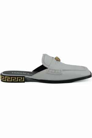 VERSACE Mujer, Zapatos, Gris, Talla: 36 EU