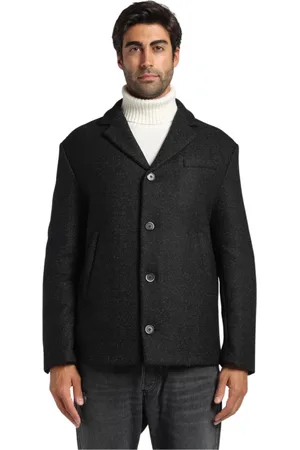 BARENA Hombre, Chaquetas, Negro, Talla: M