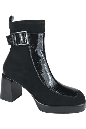 Hispanitas Mujer, Zapatos, Negro, Talla: 38 EU