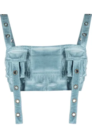 BLUMARINE Mujer, Camisetas, Azul, Talla: S