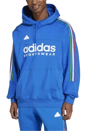 adidas Hombre, Sudaderas, Azul, Talla: 2XL