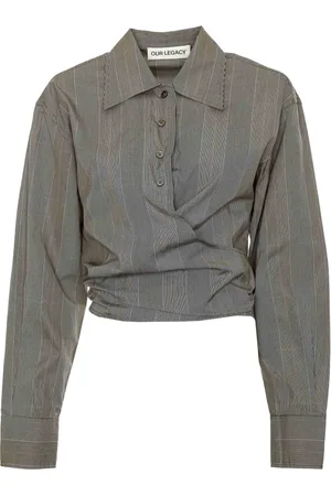 OUR LEGACY Mujer, Blusas y Camisas, Gris, Talla: M
