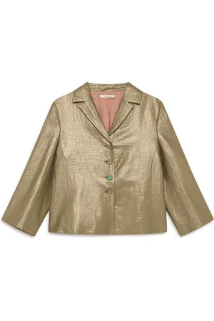 Maliparmi Mujer, Chaquetas, Amarillo, Talla: XL