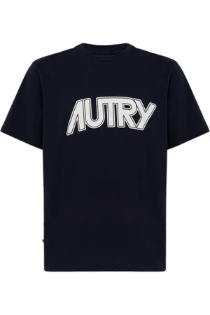 Autry Hombre, Camisetas, Azul, Talla: S
