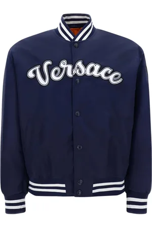 VERSACE Hombre, Chaquetas, Azul, Talla: L