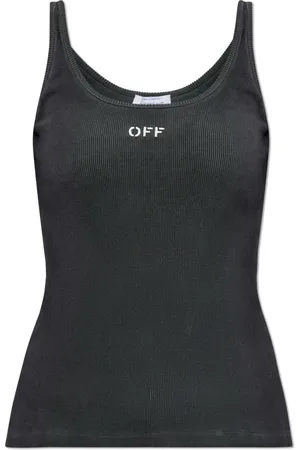 OFF-WHITE Mujer, Camisetas, Negro, Talla: M