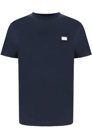 Dolce & Gabbana Hombre, Camisetas, Azul, Talla: XL