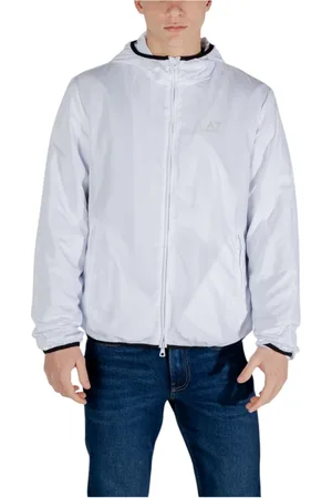 EA7 Hombre, Chaquetas, Blanco, Talla: XL