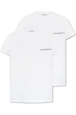 Emporio Armani Hombre, Camisetas, Blanco, Talla: S