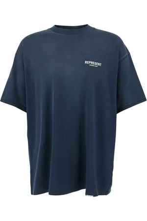 Represent Hombre, Camisetas, Azul, Talla: L