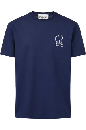 Iceberg Hombre, Camisetas, Azul, Talla: M