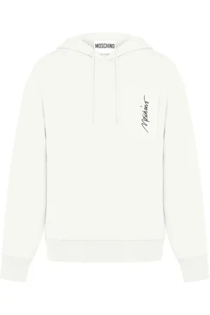 Moschino Hombre, Sudaderas, Blanco, Talla: L