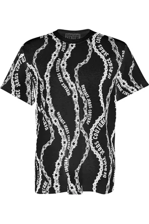 VERSACE Hombre, Camisetas, Negro, Talla: 2XL