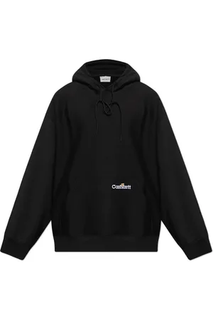 Carhartt Hombre, Sudaderas, Negro, Talla: S